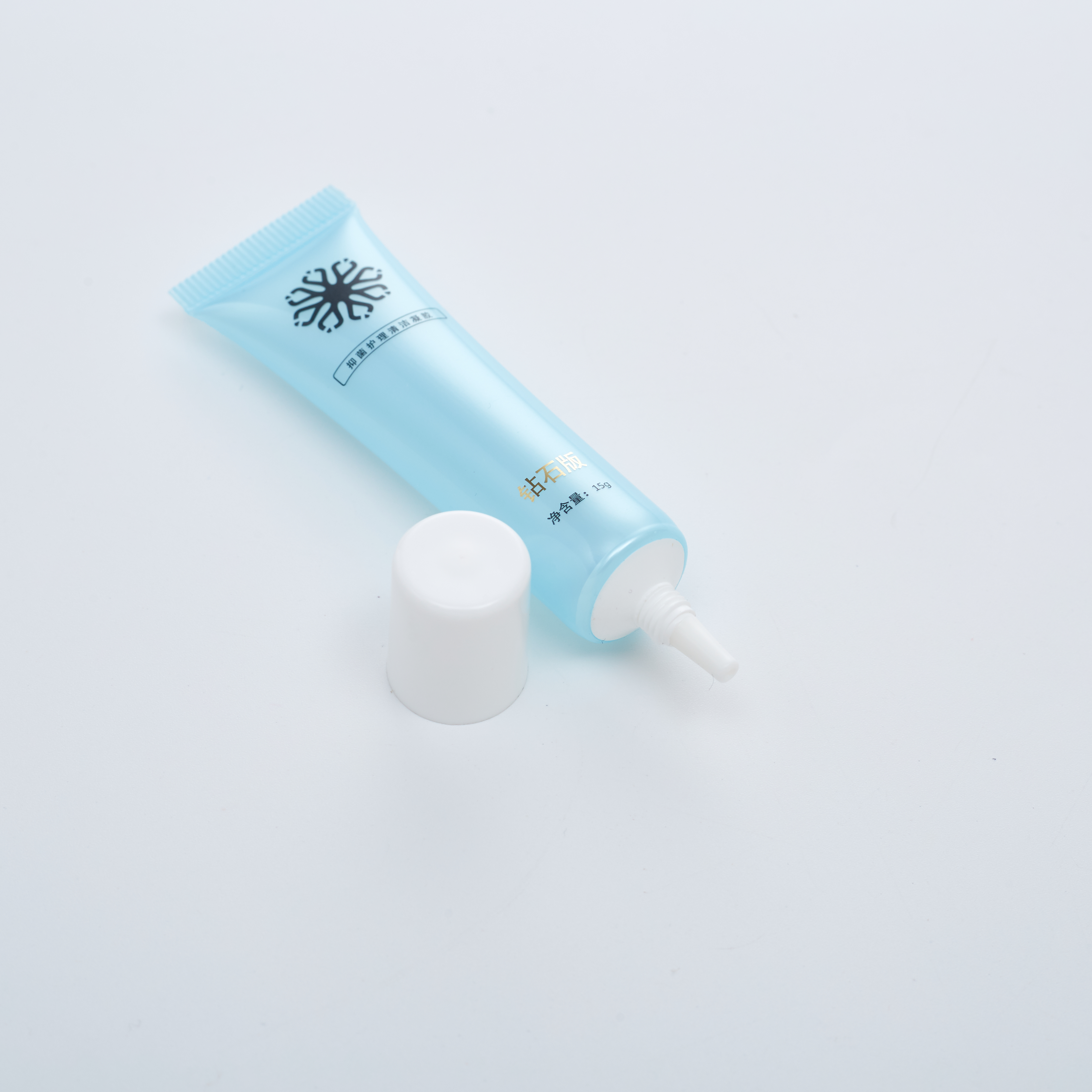 10g 15g Cosmetic Gel Empty Long Nozzle Tip Soft Tube 10g 15g Gel cosmétique vide longue pointe de buse Tube souple