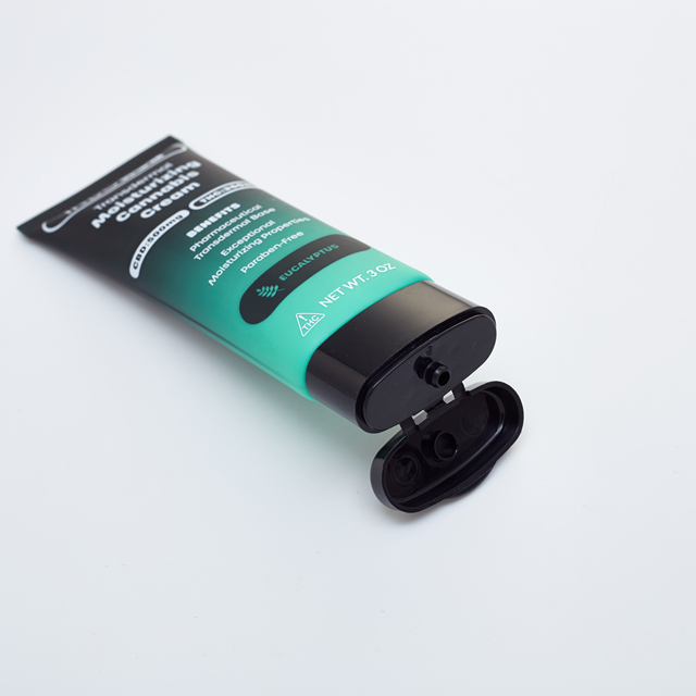 Tube de compression doux de lavage de visage de cr&egrave;me solaire cosm&eacute;tique en plastique PE