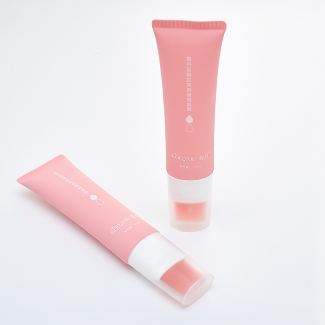 Tube en plastique d'applicateur fonctionnel de massage de soins de la peau cosmétique