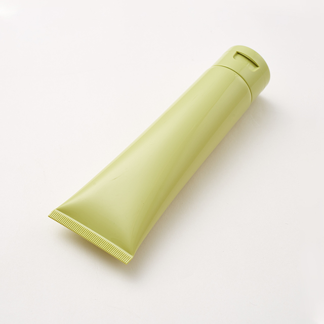 Tube souple cosmétique biodégradable bio-plastique écologique de canne à sucre