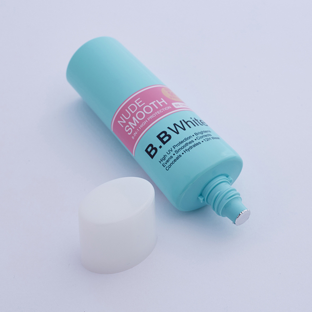 Tube de compression souple en plastique pour cr&egrave;me solaire vide pour le visage et les mains