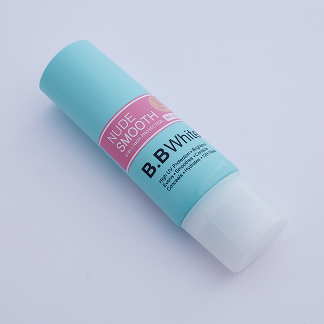 Tube de compression souple en plastique pour cr&egrave;me solaire vide pour le visage et les mains