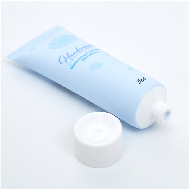 Emballage cosm&eacute;tique mou de tube de cr&egrave;me pour les mains en plastique PE personnalis&eacute;