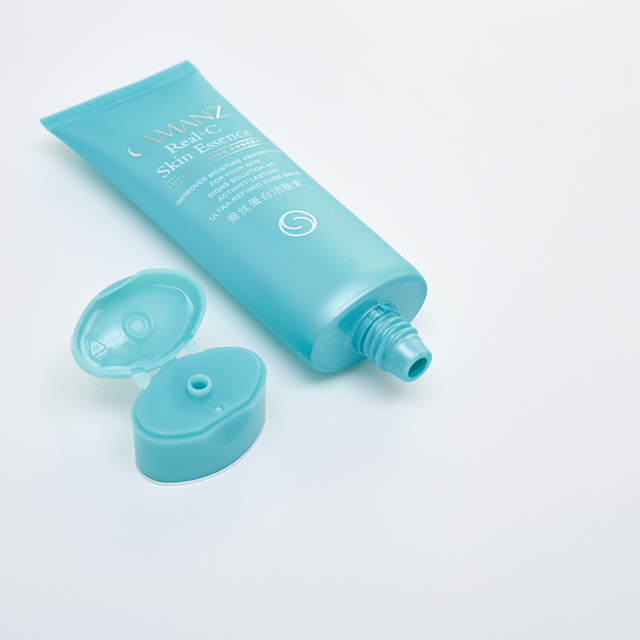 Tube de compression doux de lavage de visage de cr&egrave;me solaire cosm&eacute;tique en plastique PE