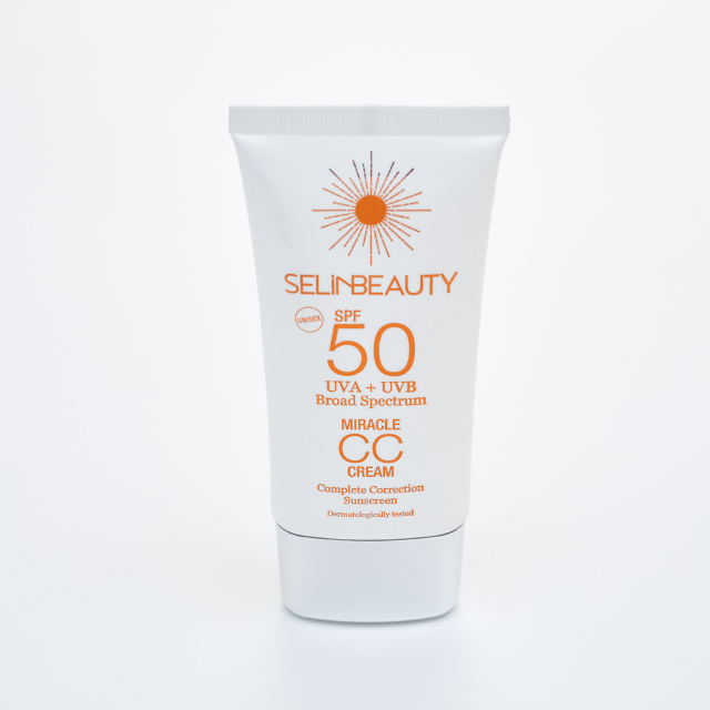 Tube de crème solaire de protection solaire PE de forme plate vide de 50 ml