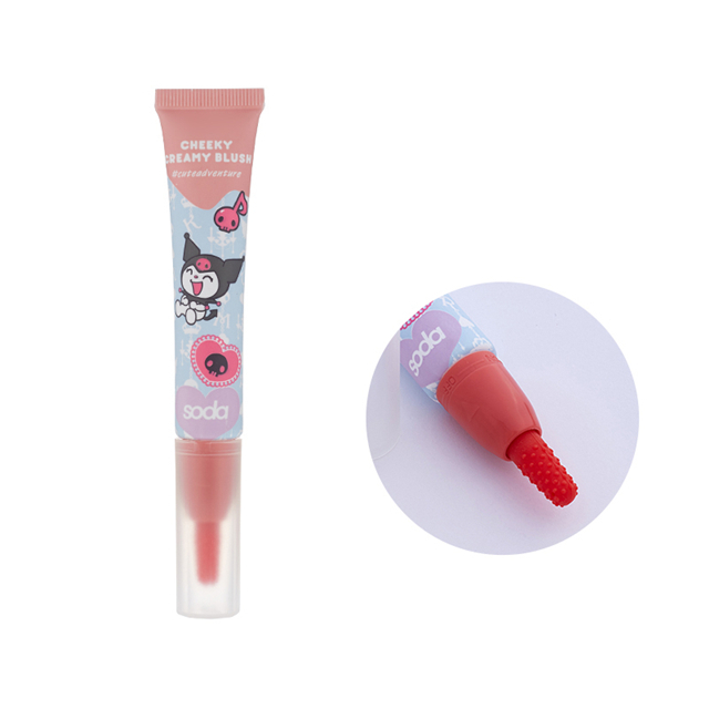 Tube d'emballage de crème pour les yeux vide avec applicateur de rouleau de Massage